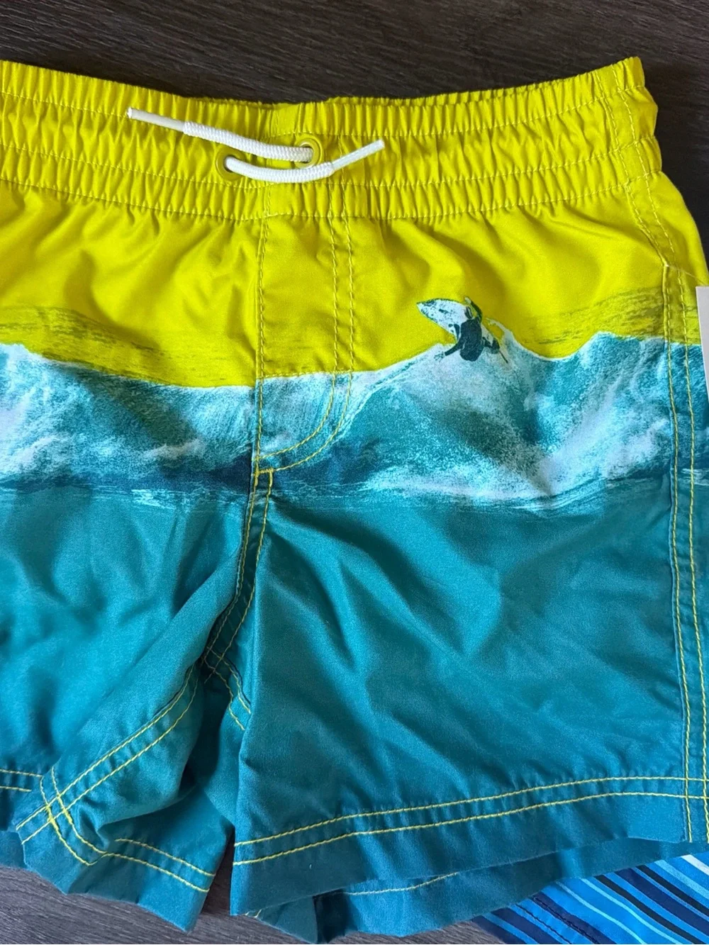 MWT Boys Swim Trunks Set Bundle Old Navy BigChill Sz 6-7